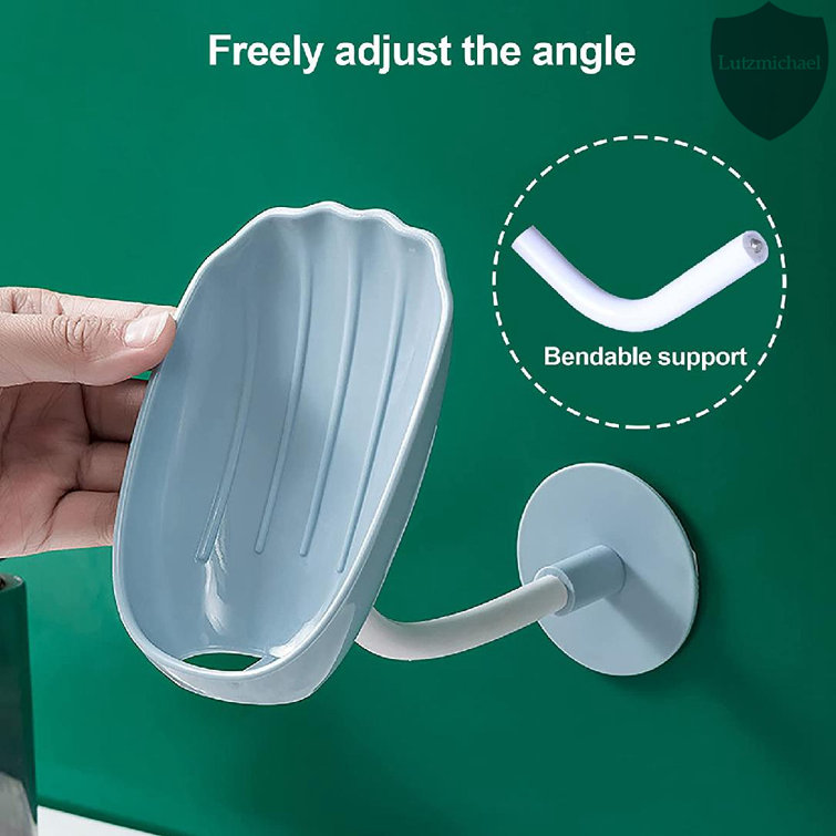 Rebrilliant 3PCS Soap Holder Self Draining Soap Dish Holders With